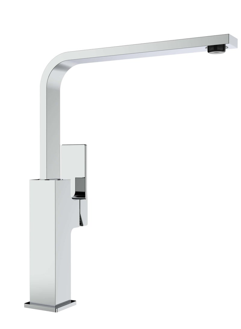 TEKA Single Lever Kitchen Tap with Slim Swivel High Spout and Cube Body Brooklyn BKY 915 - Image 2