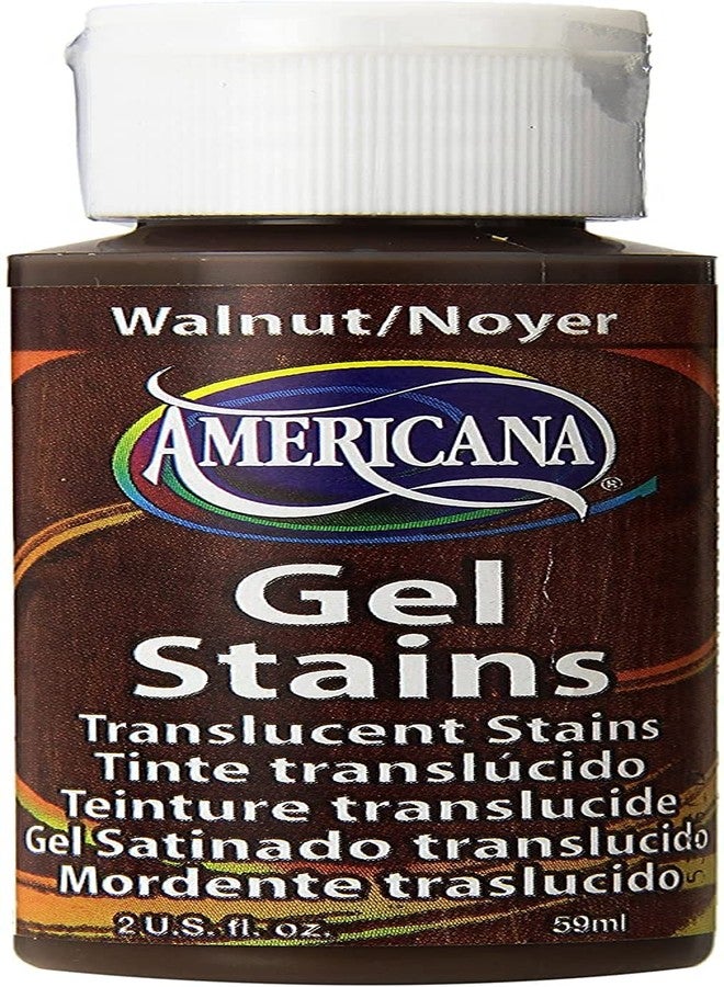 Decoart Americana Walnut Gel Stain - 2 Pack 2oz Water-Based Wood Stain Solution Finish for Board, Planks, Decor, Craft, Room & Outdoor Furniture With E-book - Image 2