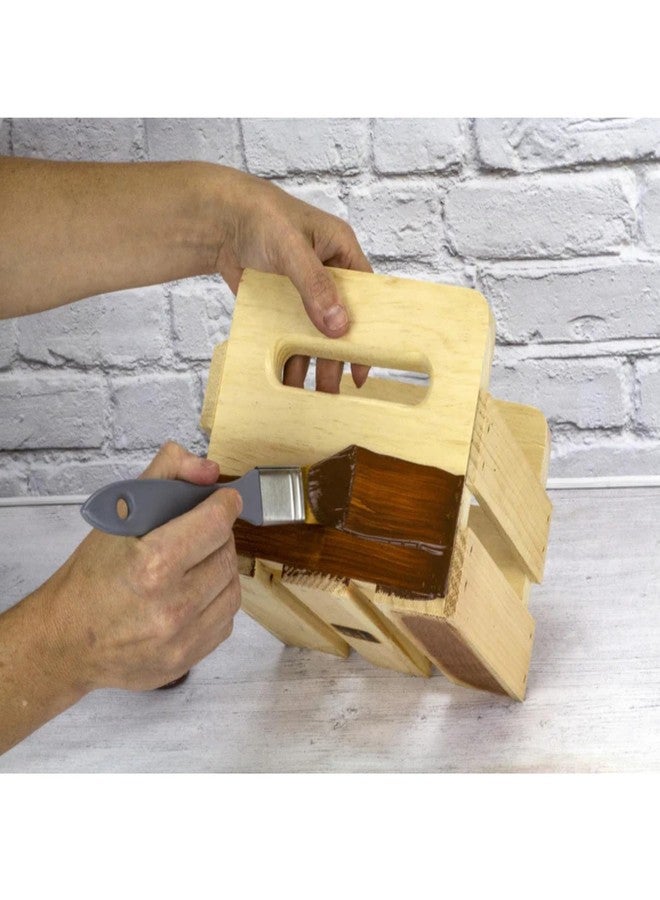 Decoart Americana Walnut Gel Stain - 2 Pack 2oz Water-Based Wood Stain Solution Finish for Board, Planks, Decor, Craft, Room & Outdoor Furniture With E-book - Image 5