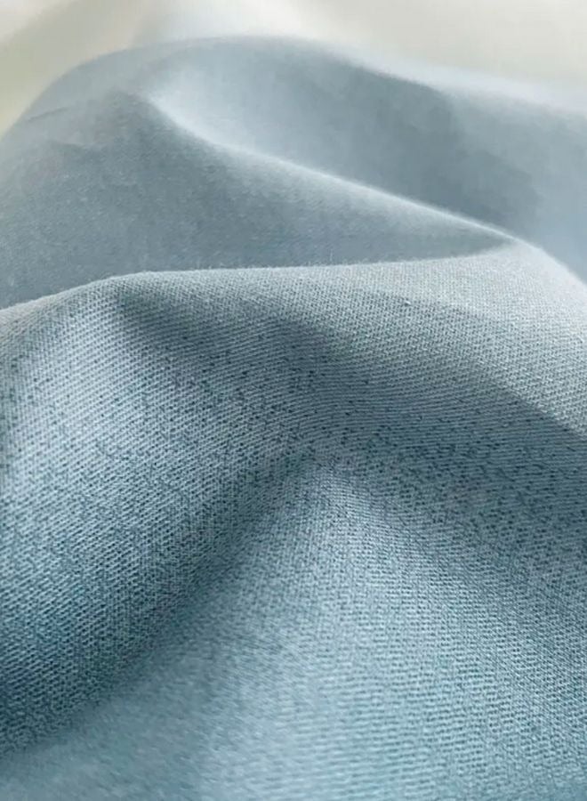 LUNA Home Queen Size 6 Piece  Duvet Cover Set, Ombré Blue Bedding set - Image 3