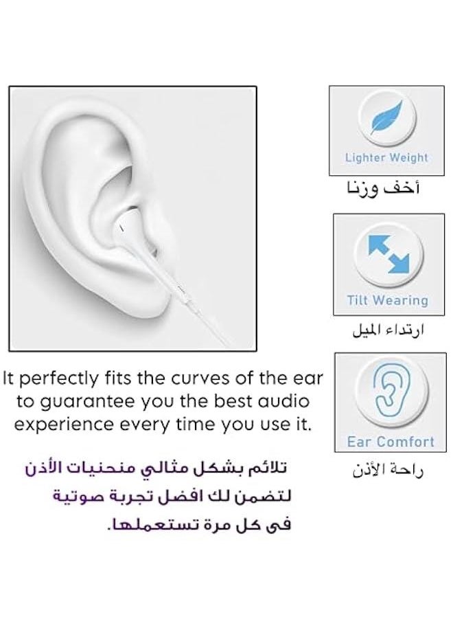 Generic SH-Protect USB C Headphones Type C Earphones Earbuds Built-in Mic & Volume Control Headset Compatible with iPhone 16/15 Pro/Max, Galaxy S24/S23/S22/S21, Pixel 7 6 5 Other  - Image 5