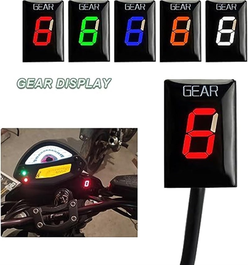 Vuzmode Motorcycle Gear Display Indicator - Image 1