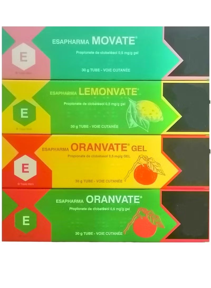 ESAPHARMA 4-Piece Whitening gel/cream set 120grams