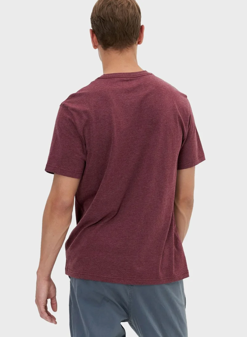 امريكان ايجل Graphic Crew Neck T-Shirt