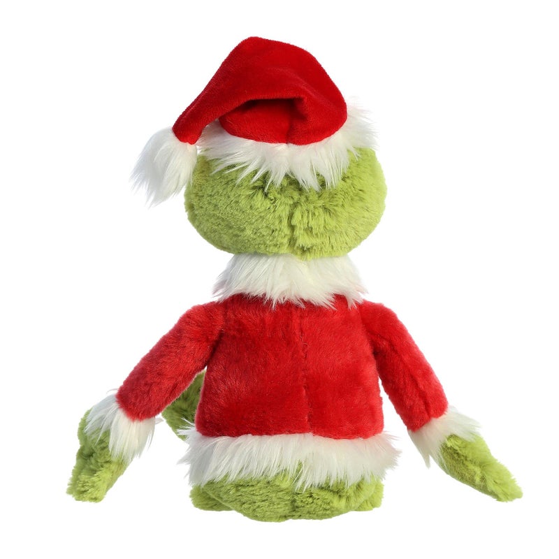 AuroraÂ® Whimsical Dr. Seussâ„¢ Merry Grinchmas Grinch Stuffed Animal - Officially Licensed Plush for Imaginative Play - Perfect for Kids and Adults - Green 16 Inches - Image 5