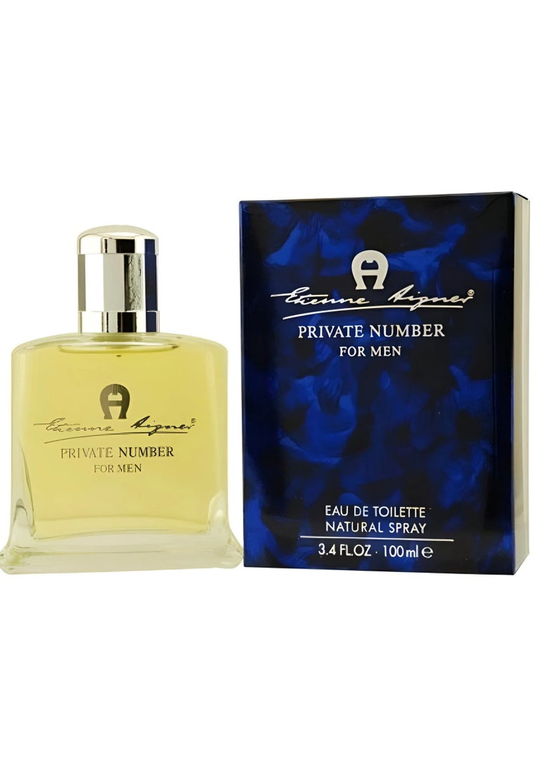 اغنر عطر آغنر برايفت نمبر أو دي تواليت (للرجال) 100 مل