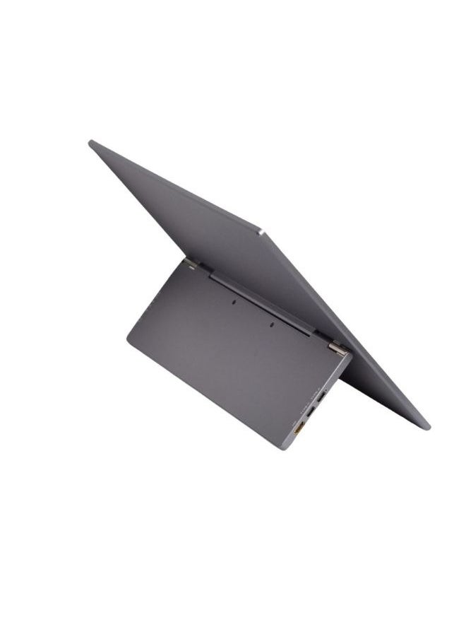 Majesty Majesty Portable Monitor 15.6 Inch Ultra Clear Touch Screen Foldable Lightweight Monitor Works with Laptop, Mac, PC, USB 3, Playstation, Xbox, Receiver - Charcoal Grey,  - Image 3
