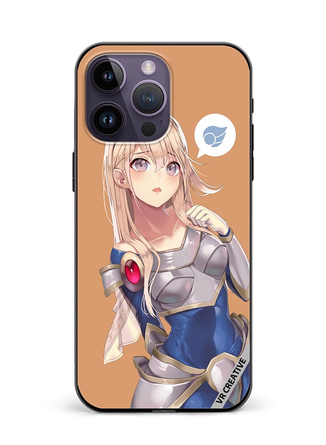 VR CREATIVE Protective Case Cover For Apple iPhone 16 Pro Max League Of Legends Anime Girl Design Multicolour