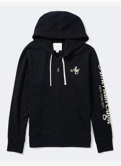 AE Graphic Zip-Up Hoodie