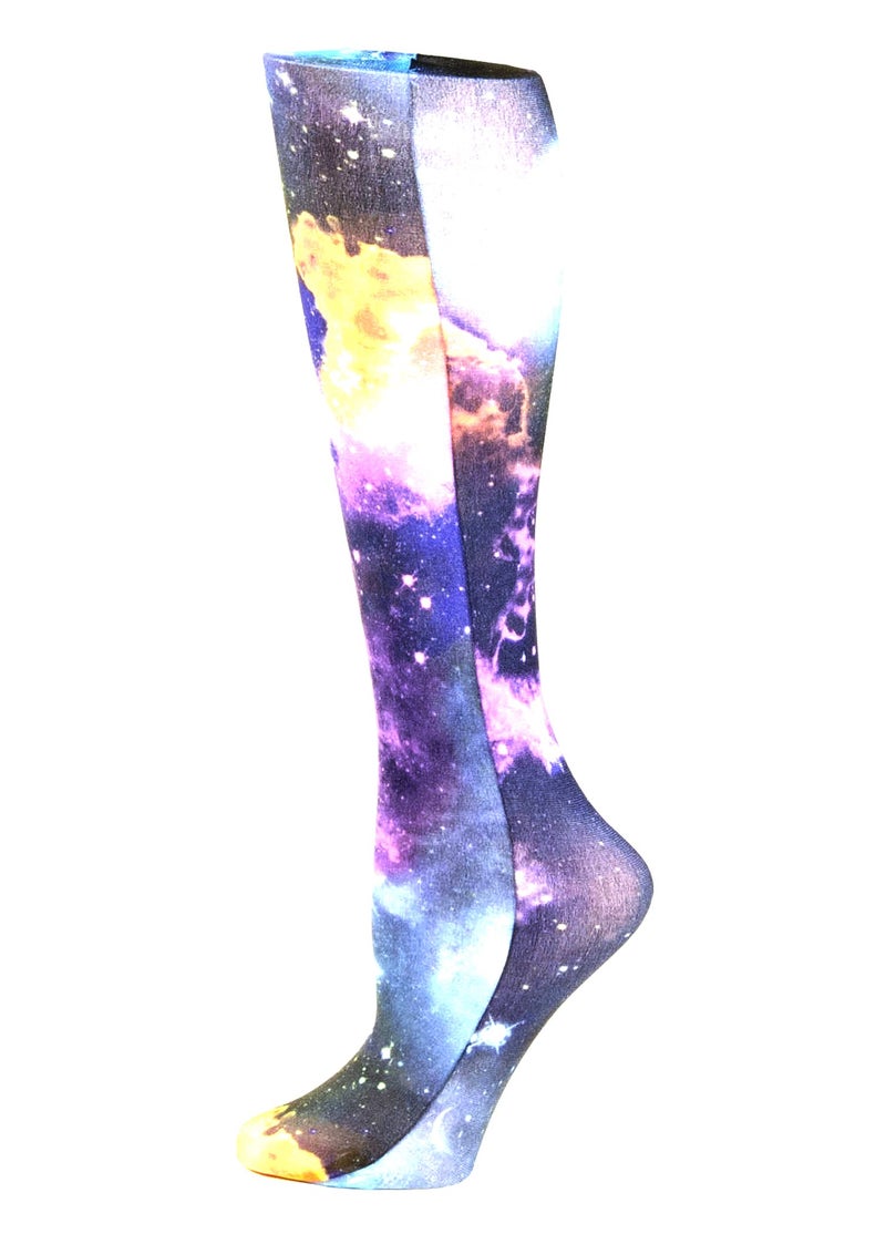 Celeste Stein Therapeutic Compression Socks Multi Planets 815 mmHg Mild