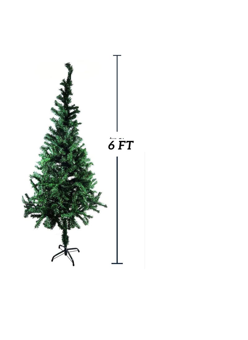 Lazybeee LAZYBEEE 6ft Christmas Tree for Christmas Christmas Tree for Decorations Easy Christmas Tree 6 ft  - Image 2