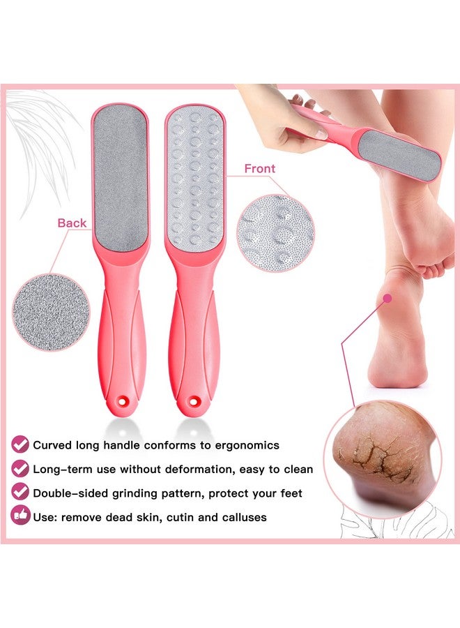 LUCOTIYA Foot Soak Set Pedicure Kit Foot Spa Callus Remover For Feet Cuticle Remover Foot File For Dead Skin Pink Salt Urea Cream For Feet Aloe Lavender Pedicure Supplies Dry Cracked Feet For Women Men - Image 4