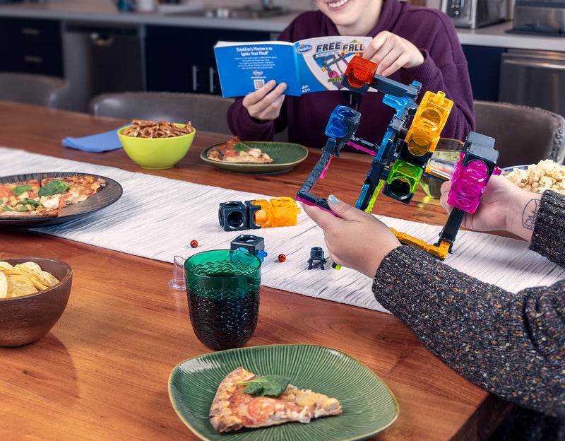 ThinkFun Freefall - Logic-Based Marble Maze Game | Skill Enhancing | Fun for Kids, Teens, Adults | Mind-Stimulating Puzzles | Single or Multiplayer - Image 4