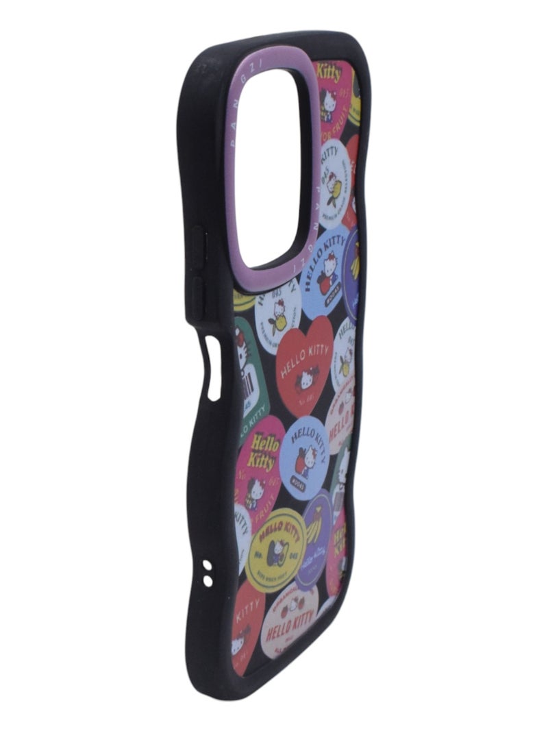 Hello Kitty Plastic Back Cover For Xiaomi Redmi Note 12 - Multicolour - Image 2