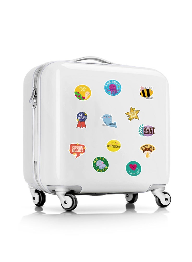 قوس قزح أورينبو مجموعة من 100 قطعة من ملصقات المكافآت، ملصقات تشجيعية لطيفة للأطفال كجائزة، ملصقات فينيل لأجهزة الكمبيوتر المحمول للأطفال الصغار والمراهقين والفتيات والبالغين، ملصقات تخطيط سيارات التصادم - Image 5