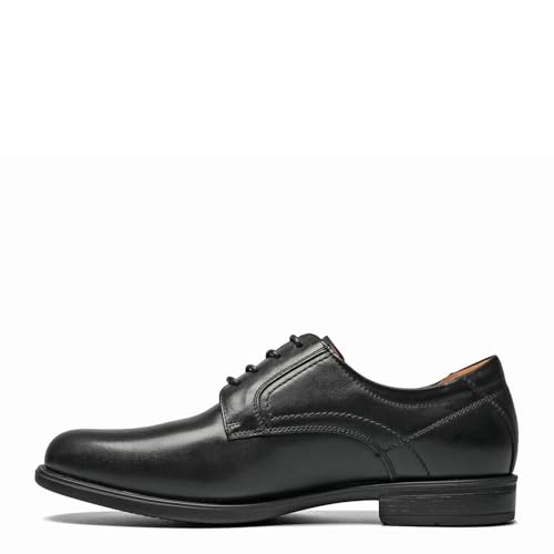 Florsheim Men's Medfield Plain Toe Oxford Dress Shoe, Black, 12 - Image 4