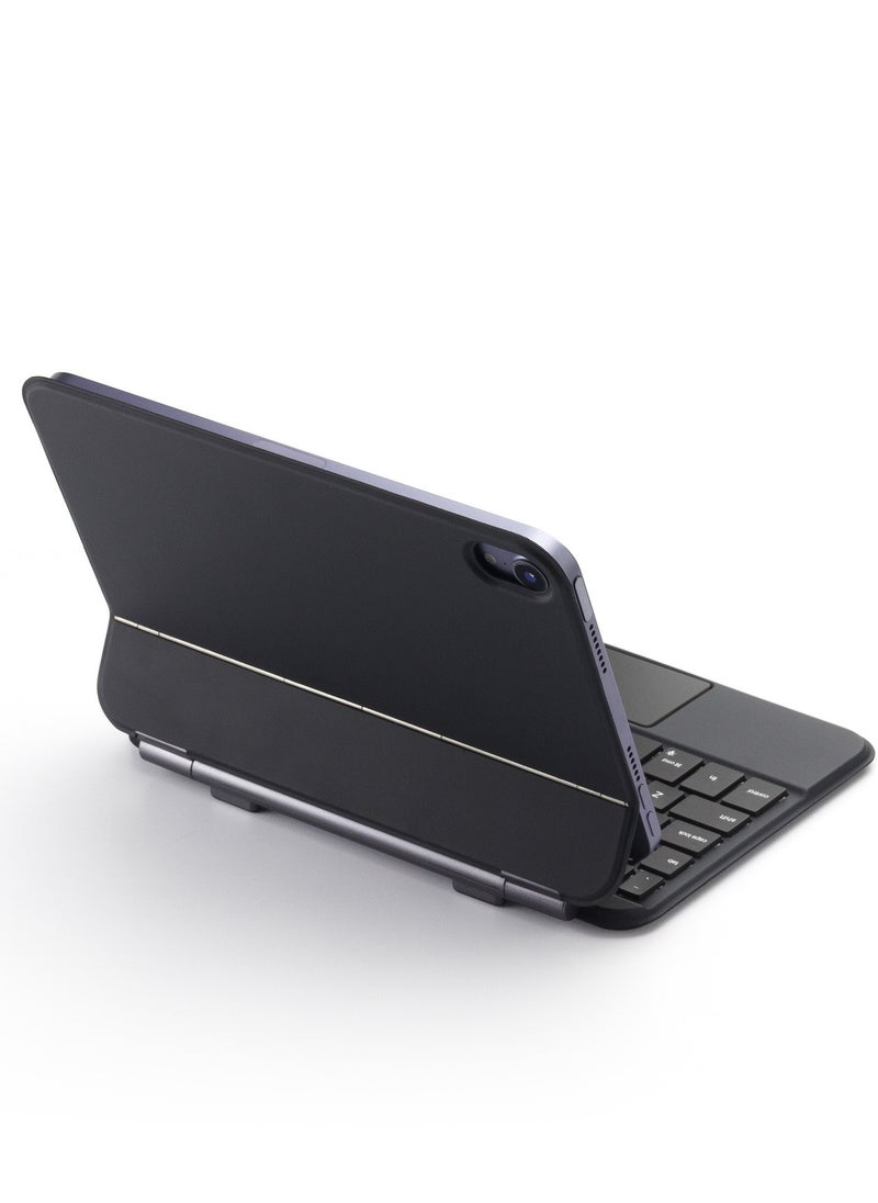 Generic - Floating Smart Keyboard for iPad Mini 6 (A2567/A2568/ A2569)/ iPad Mini 7, Bluetooth Wireless Backlit Rechargeable Keyboard Case with Touchpad - Image 1