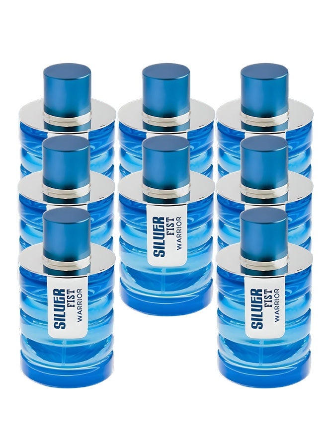 Creation Lamis 8 Pieces Warrior Siluer Fist Perfume For Men 100ml EDT - Image 1