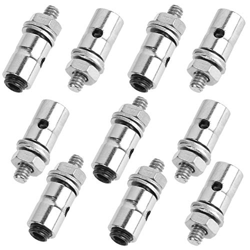 HobbyPark 20pcs 1.3mm Adjustable Pushrod Connector Linkage Stopper & Φ1.2mm x L180mm Steel Z Style Pushrods Parts for RC Airplane Plane Boat Replacement - Image 4