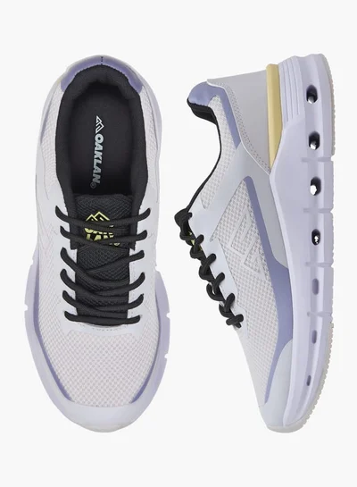 Oaklan by Shoexpress Women by Shoexpress Panelled Sports Shoes with Lace-Up Closure