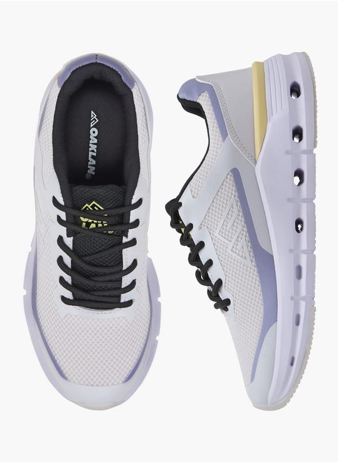 Women by Shoexpress Panelled Sports Shoes with Lace-Up Closure