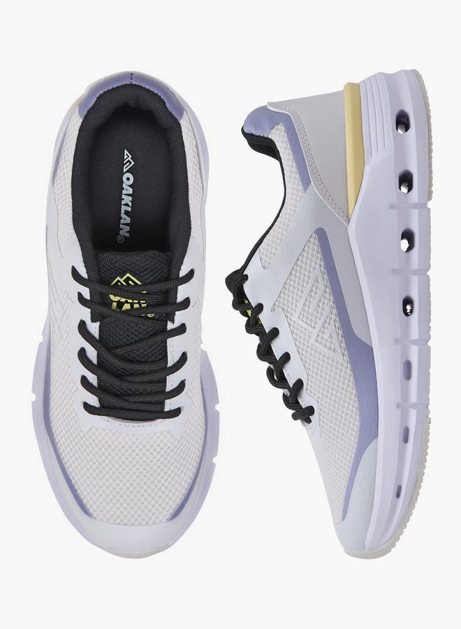 Oaklan by Shoexpress Women by Shoexpress Panelled Sports Shoes with Lace-Up Closure - Image 2