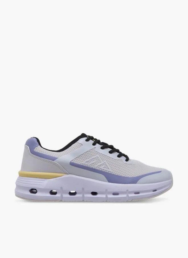 Women by Shoexpress Panelled Sports Shoes with Lace-Up Closure