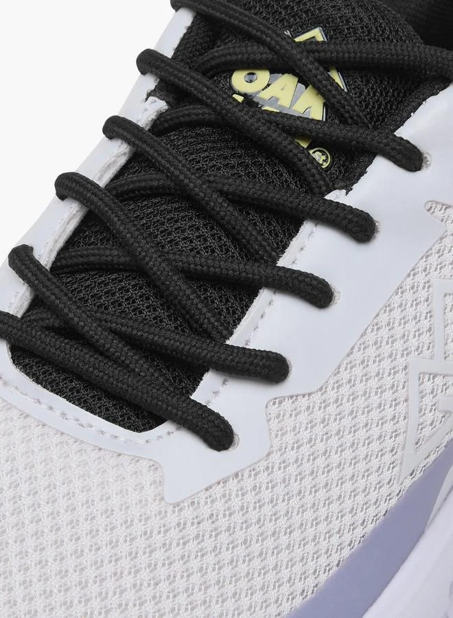 Oaklan by Shoexpress LILAC Women by Shoexpress Panelled Sports Shoes with Lace-Up Closure for Women | Best Price UAE