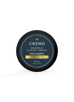 cremo Cremo Beard & Scruff Cream, Palo Santo (Reserve Collection), 4 oz - Soothe Beard Itch, Condition and Offer Light-Hold Styling for Stubble and Scruff (Product Packaging May Vary)  - Image 1