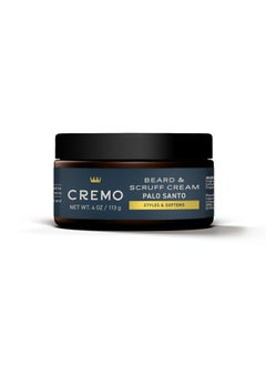 cremo Cremo Beard & Scruff Cream, Palo Santo (Reserve Collection), 4 oz - Soothe Beard Itch, Condition and Offer Light-Hold Styling for Stubble and Scruff (Product Packaging May Vary)  - Image 4