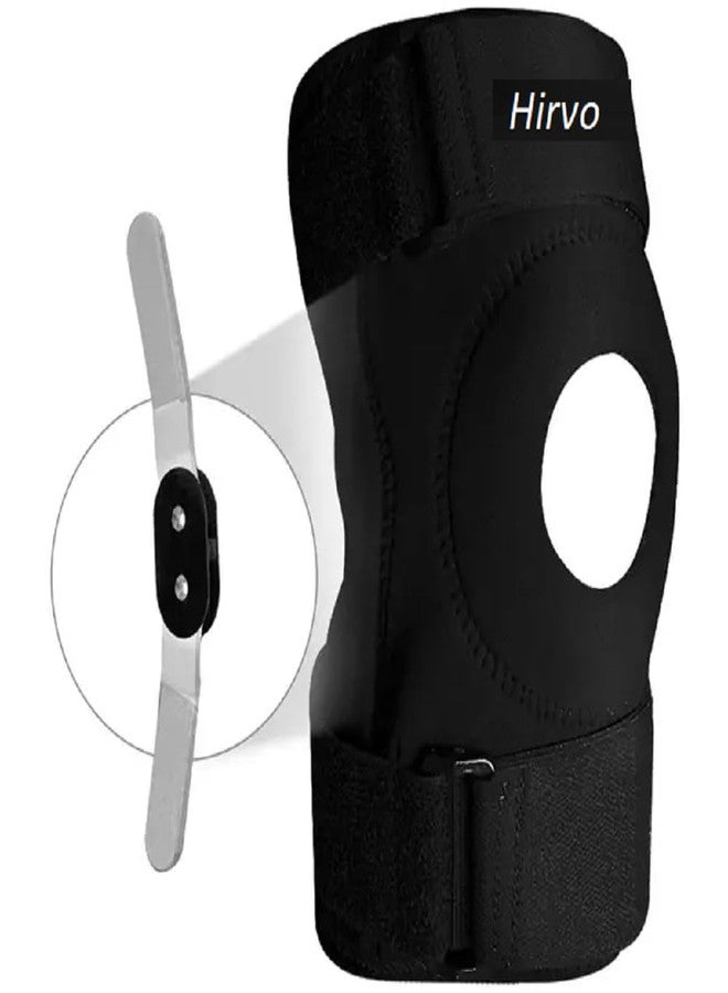 Hirvo Hinged Knee Braces for Osteoarthritis | Knee Brace for Men & Women | Knee Supporter with Inner Cotton Lining, Durable Hinge | Knee Caps for Pain Relief | Knee Belt for Joint Pain (Rigid Hinge Support Pair) - Image 4