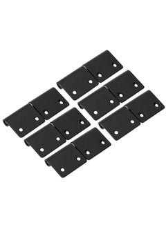 Thoraya 6Pcs Stainless Steel Flag‑Shaped Door Hinge Hardware Fittings for Cabinet Cupboard Furniture  - Image 3