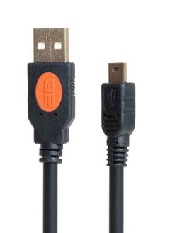 2B DC053 - USB Mini 5 Pin to USB Male for external hard disk - playstation 3 controllers - digital cameras - and any port 5 pin