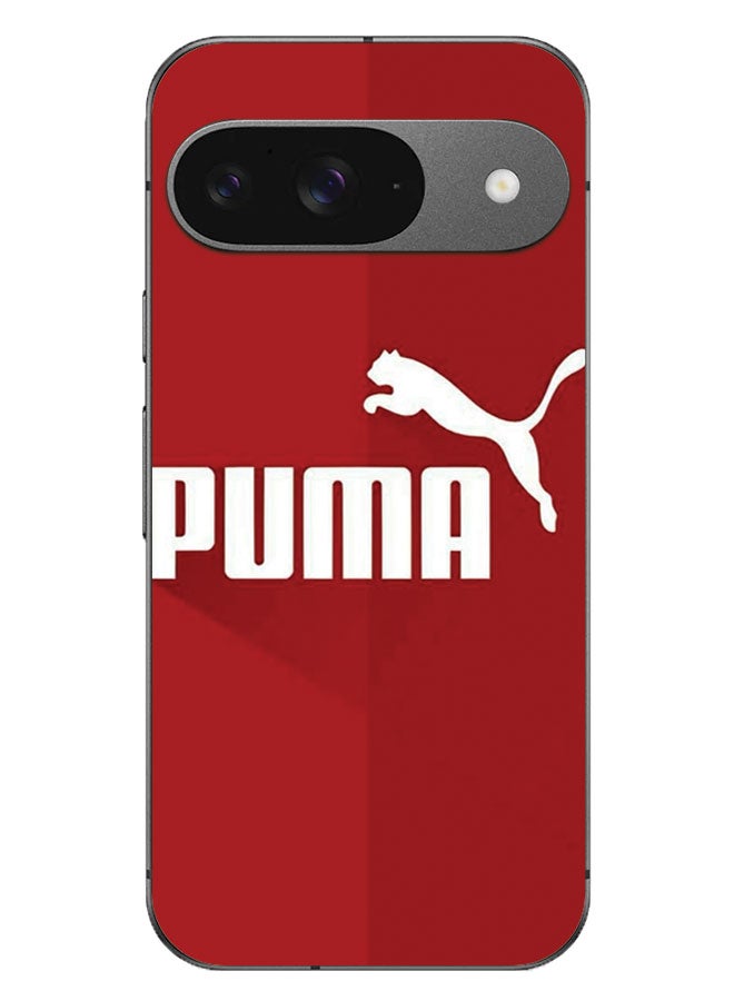 الصيد العين غطاء حماية مطبوع لهاتف Google Pixel 9 - شعار Puma - Image 1