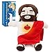 Yelakey Jesus Plush that Breathes Jesus Stuffed Doll with GlowSongs Easter Toy Savior Doll for Church Sunday School Religious Easter Gift for Kids Red - Image 3