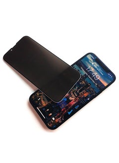 General تغطية كاملة من الزجاج المقسى للخصوصية لهاتف Apple iPhone 13 Pro Max مقاس 6.7 بوصات باللون الأسود  - Image 3