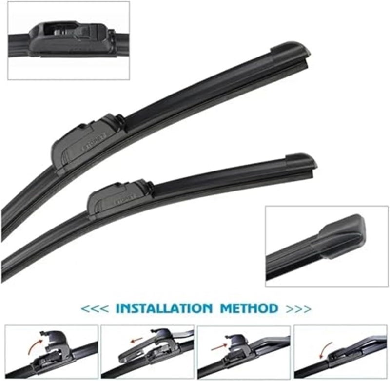 Wivplex Windshield Wiper Blades for Mazda Premacy 2001-2006 - Image 3