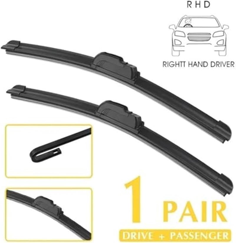 Wivplex Windshield Wiper Blades for Mazda Premacy 2001-2006 - Image 5