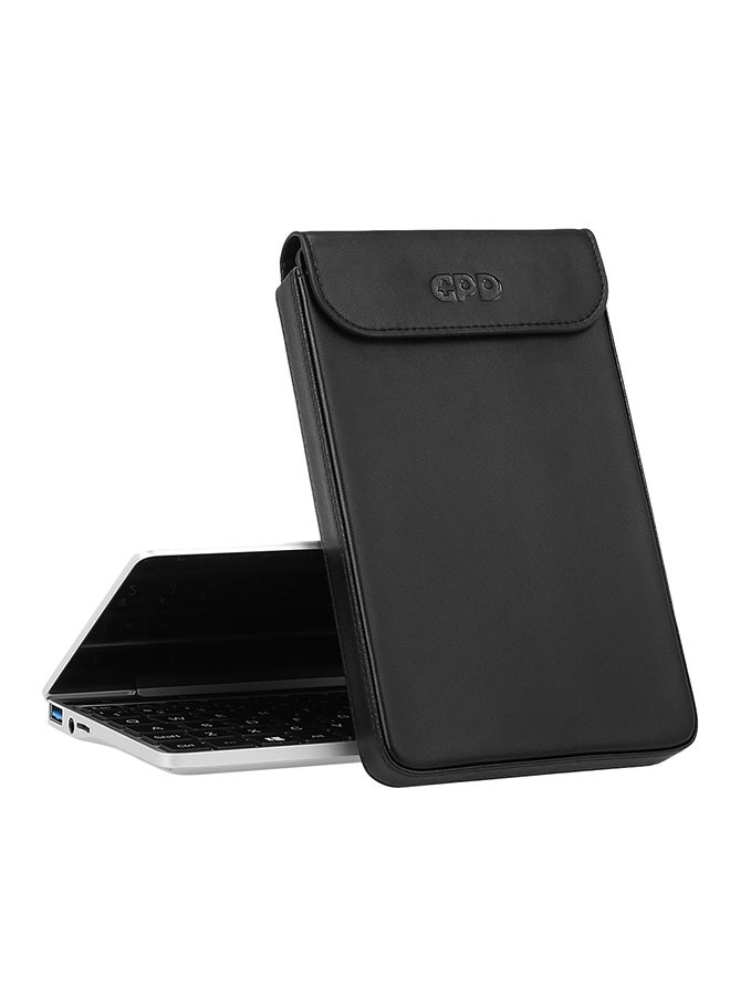 جي بي دي حقيبة حمل واقية من الجلد بجيب GPD 2 للكمبيوتر المحمول الصغير فائق السرعة بنظام تشغيل ويندوز 10 مقاس 7 بوصة - Image 4