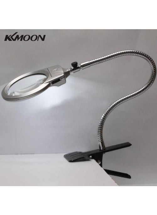Hit Teknoloji Hit Technology 130 mm Desktop Magnifier with Clamp  - Image 4