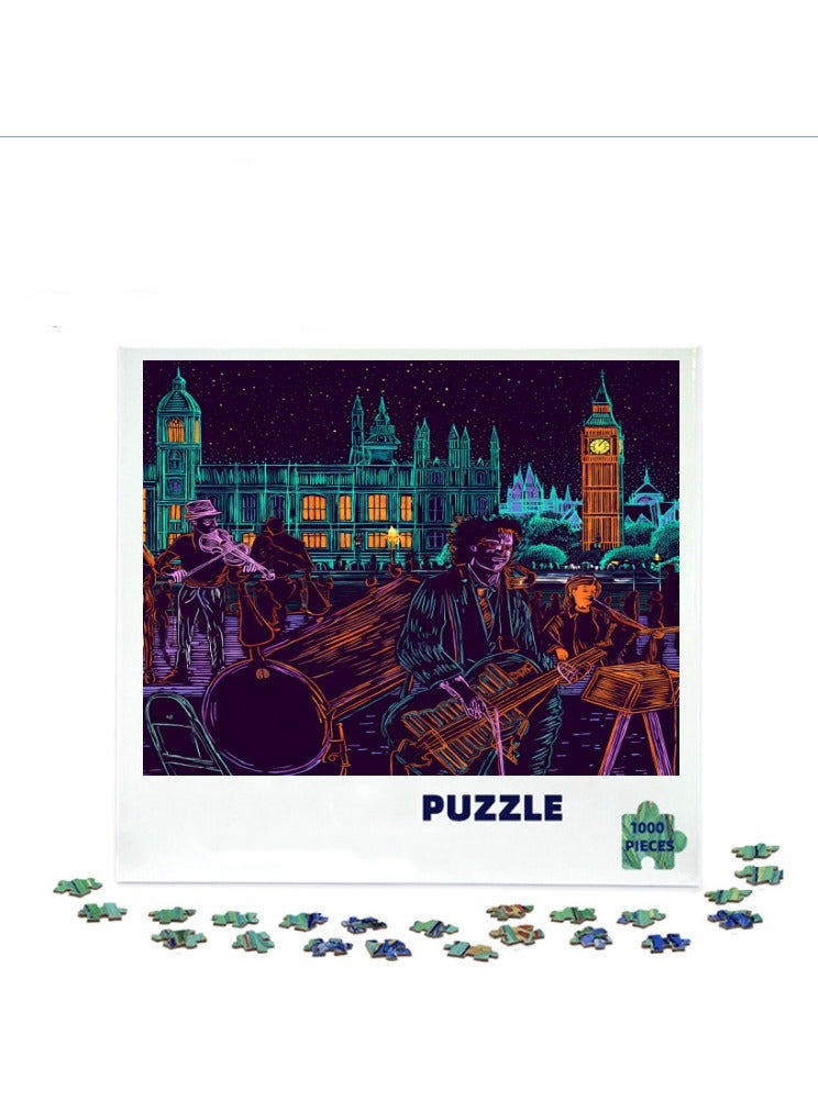 Anna 1000-Piece 3D Creative Scenic Puzzle - Challenging & Fun Brain Teaser - Image 1