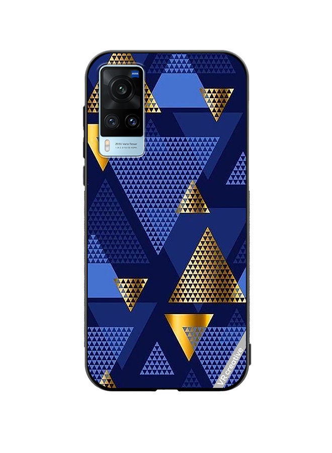 VR CREATIVE Protective Case Cover For Vivo X60 Interic Art Abstract Design Multicolour - Image 1