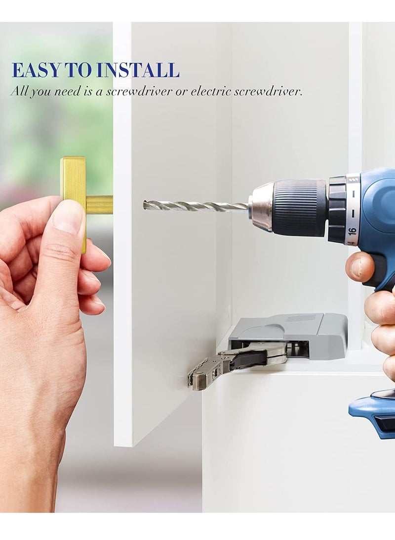 Bukela 3 Pack Black Square Bar Cabinet Knobs 2 Inch Square Cabinet Pulls Matte Black Single Hole Kitchen Cabinet Handles - Image 5