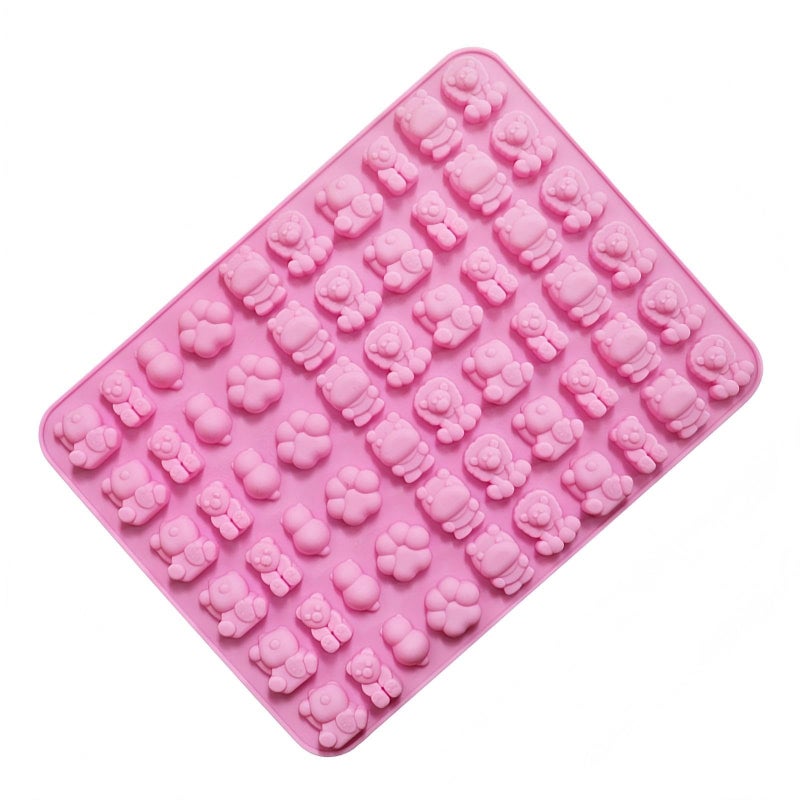 JOGILBOY Animal Silicone Candy Molds, 2-Pack, Mini Size, Non-Stick for Chocolate, Ice Cubes, Jelly, Cookie, Soap Making - Image 4