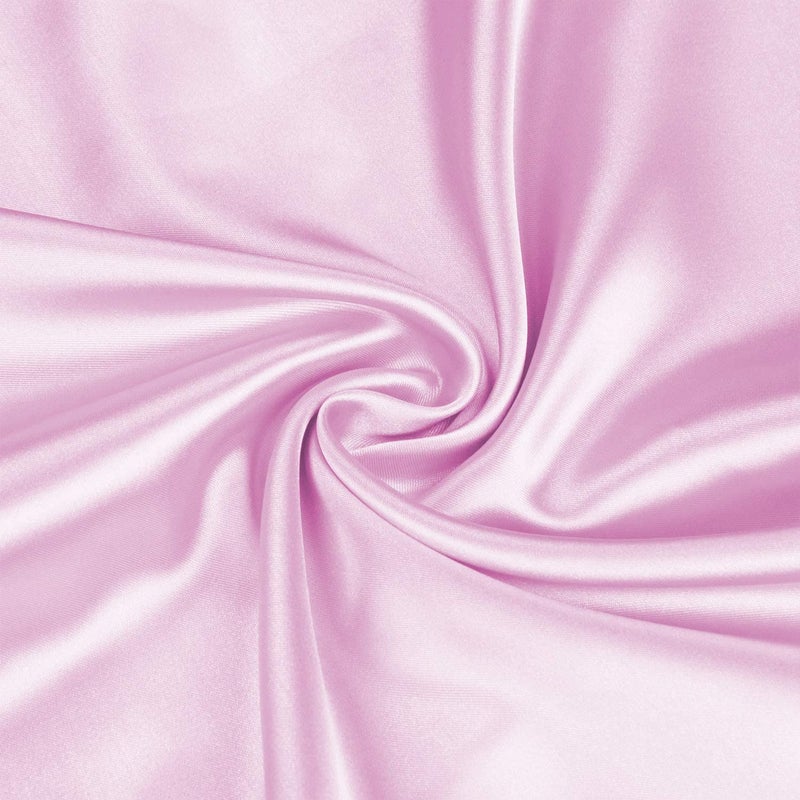 BEDELITE Satin Pillowcase for Hair and Skin, Super Soft and Cooling Similar to Silk Pillow Cases 2 Pack with Envelope Closure, Gift for Women Men(20"x26" Standard Size, Pink) - Image 4