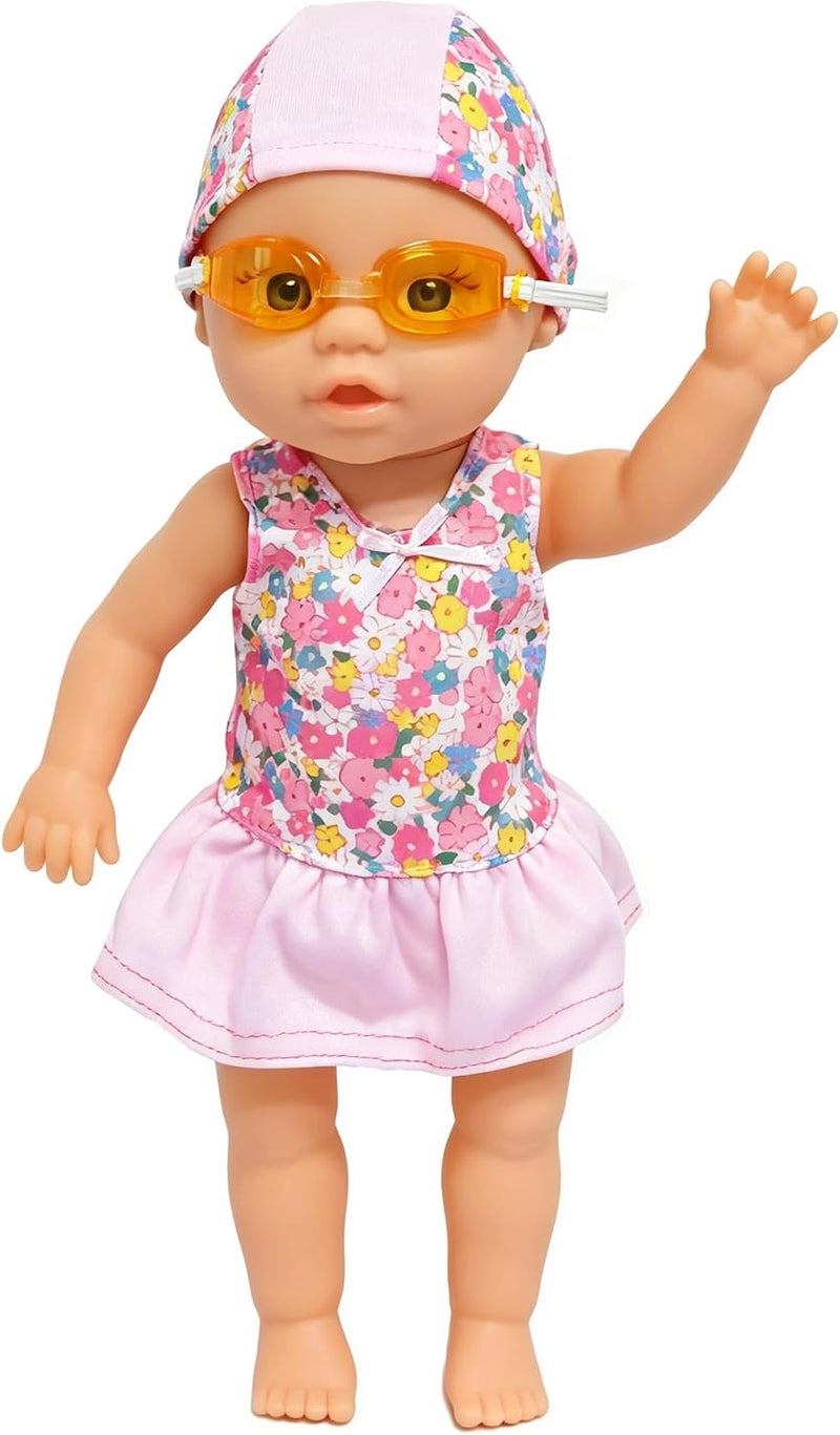 WesGen Swimming Baby Toy, Waterproof Electric Water Toy for Pool - Pink  B - Image 2