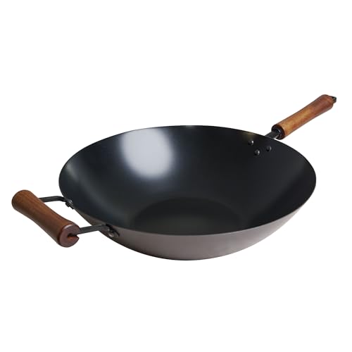 Joyce Chen Classic Series 14Inch Ceramic Nonstick Carbon Steel Wok - Image 1