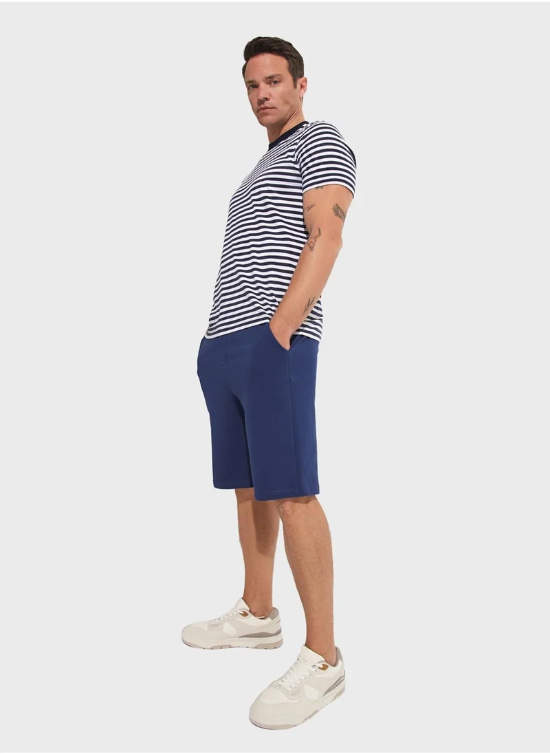 JUNE June Men Short Indigo