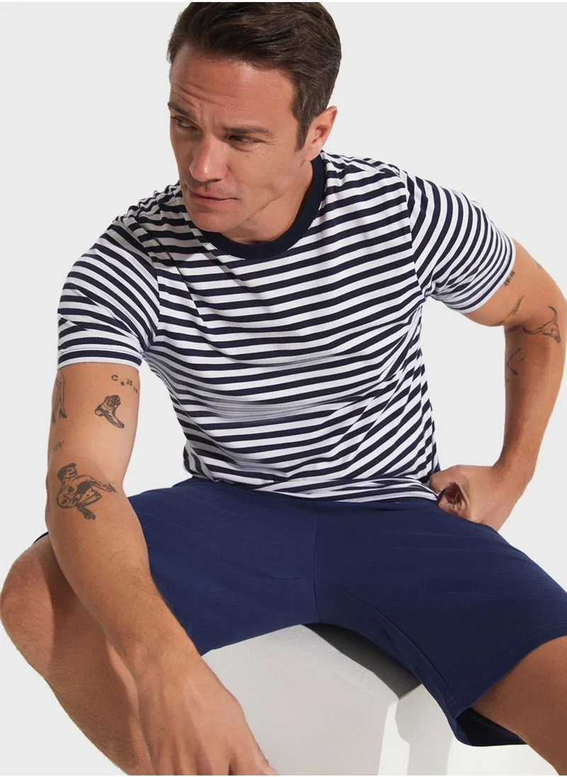 JUNE June Men Short Indigo