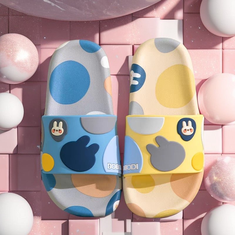 High-Appearable Parent-Child Slippers Women'S Super Soft Slippers Men'S Home Non-Slip Deodorant Bath Non-Stinky Bottom Home Shoes - Image 2